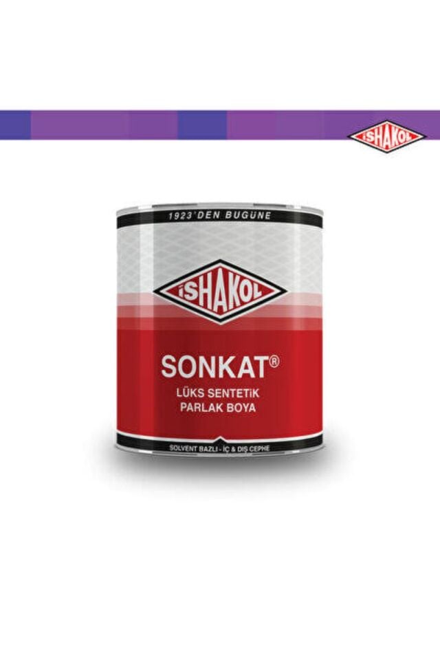 İshakol Sonkat Yağlı Boya 2.5 Litre - Siyah Renk