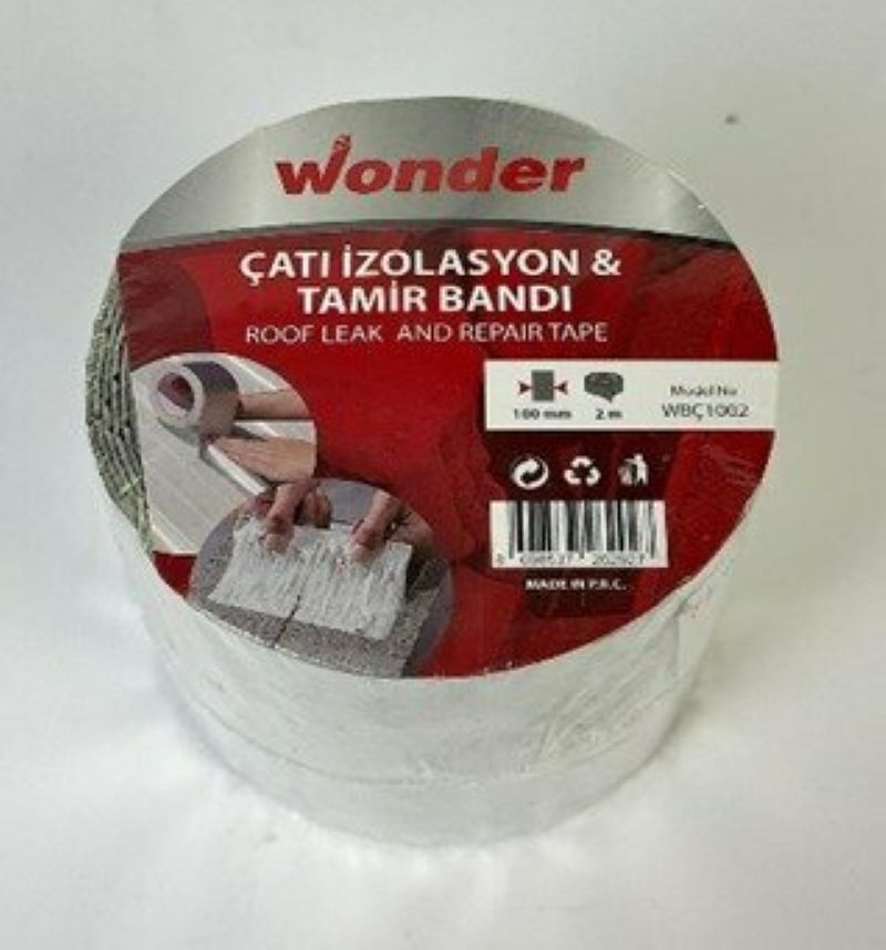 Wonder Çatı İzolasyon Tamir Bant 200mmx2mt (Çamur Bant)