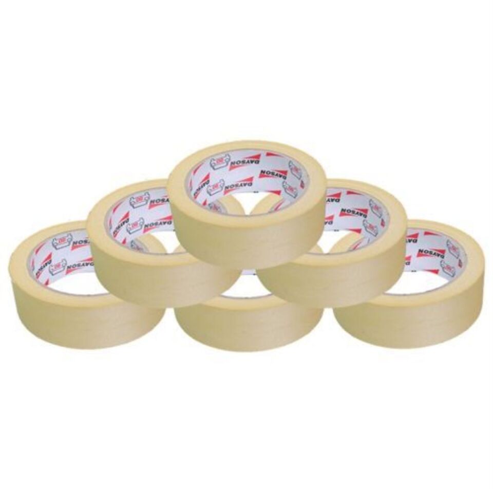 Dayson Maskeleme Bandı - 24 mm x 35 mt-Kağıt Bant