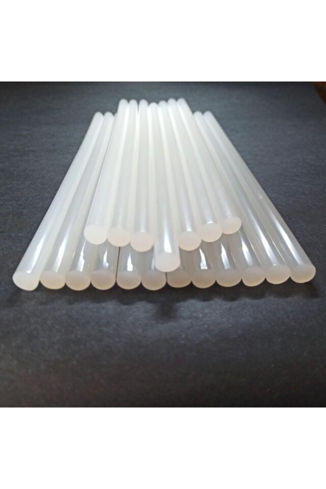 Kalın Silikon Çubuk Sıcak Silikon Tabanca Mumu 30 Cm 11.2 Mm (5 Adet) (MorSanat)