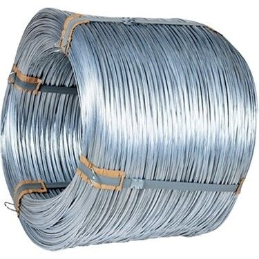 Galveniz Gergi-Bağlama Teli - 2.5 mm Paslanmaz Tel -Sıcak Daldırma - 1 KG - Takribi 25 mt