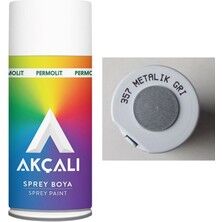 Akçalı Metalik Gri Sprey Boya 400 ml