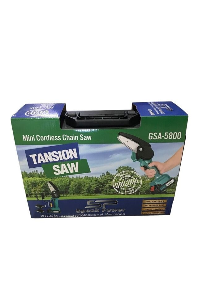 Gsa-5800 Akülü Dal Budama 20 Volt 2x2ah