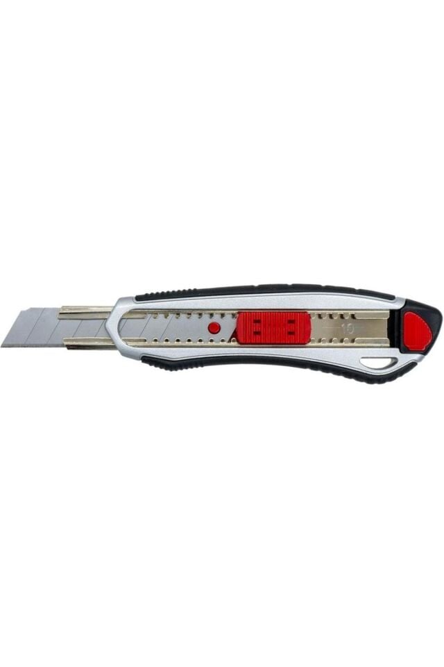 İzeltaş Pro 18 Mm Metal Gövde Geniş Maket Bıçağı Falçata