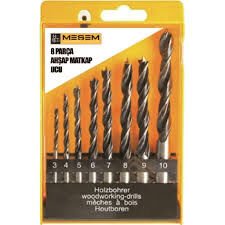 Meşem 8 Parça Ağaç-Ahşap Uç Set