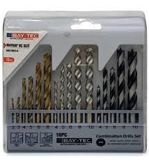 Bay-Tec MU1804 Beton Metal Ahşap Matkap Uç Seti Takımı 16 Parça